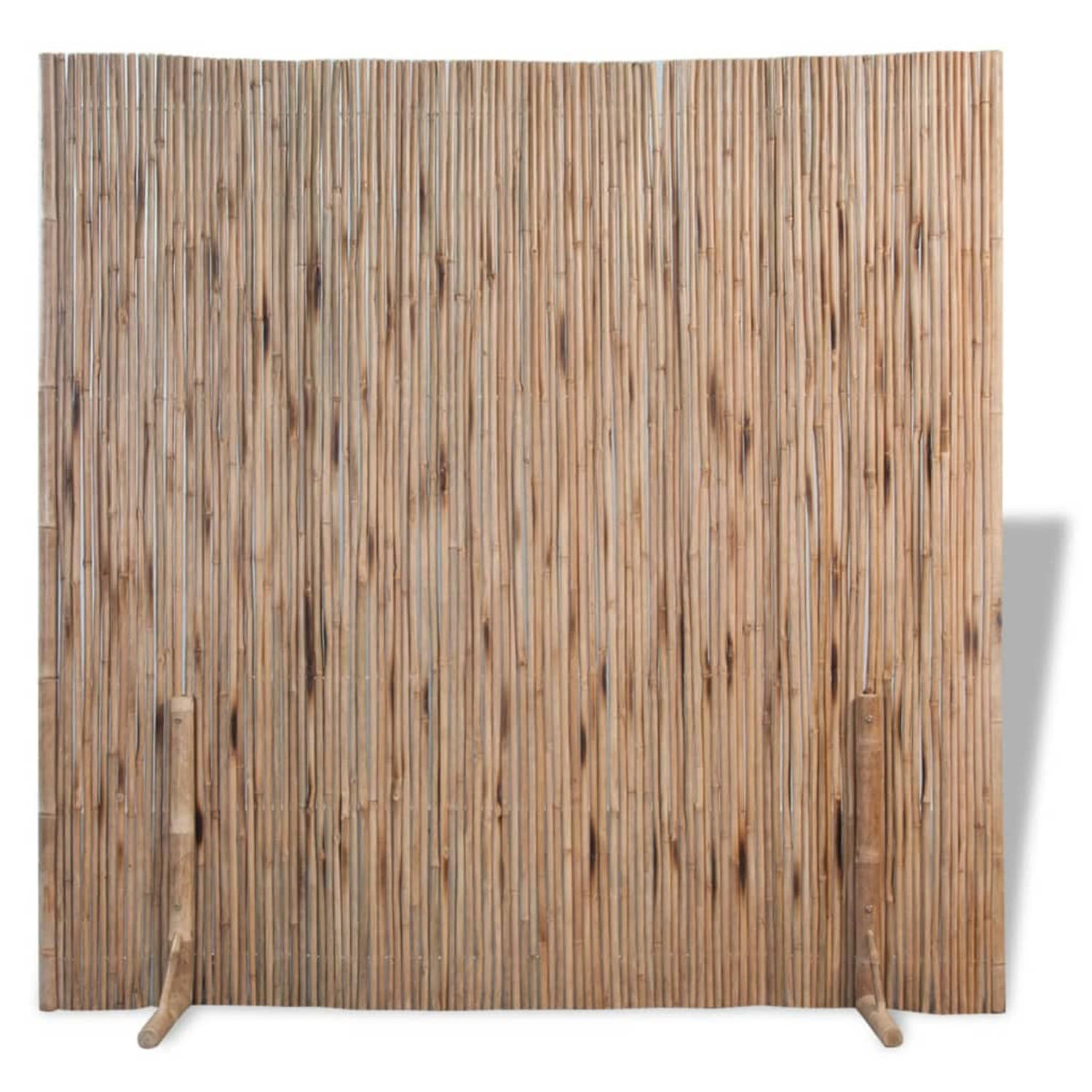 vidaXL Ruimteverdeler-schuttingpaneel 180 x cm bamboe