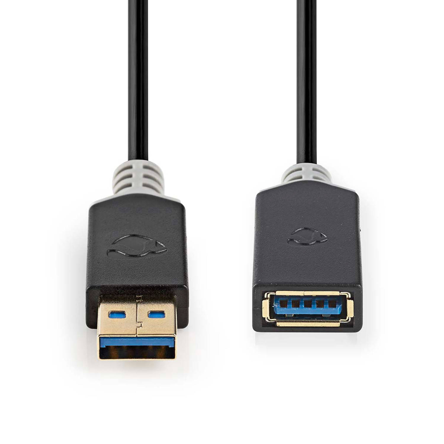 Kabel USB 3.0 | A male A female | 2,0 m | Antraciet