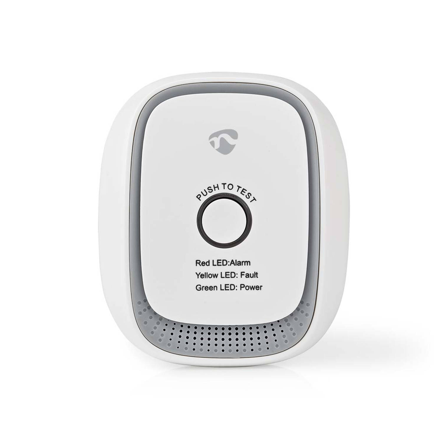 Nedis SmartLife Gasdetector | Zigbee 3.0 | Met testknop Brandbeveiliging Wit