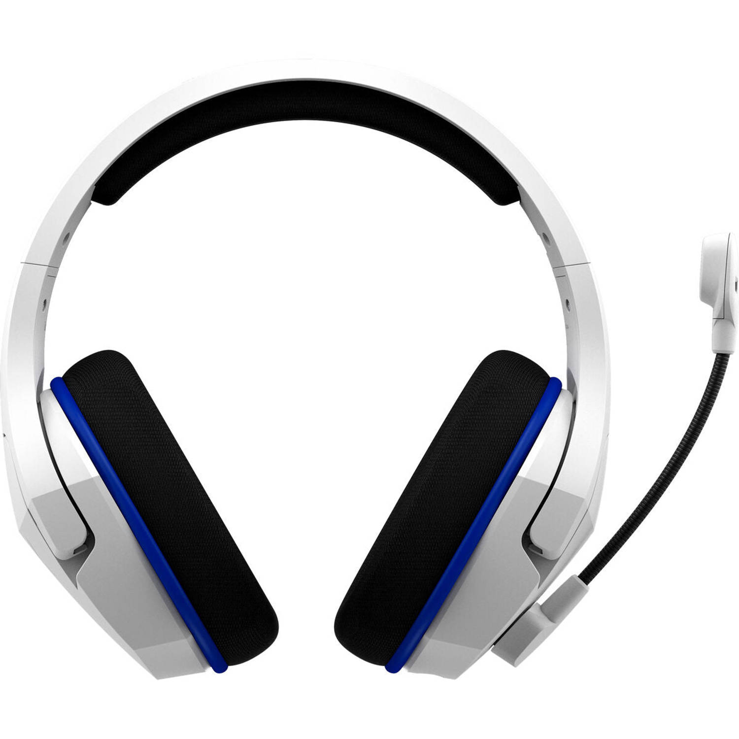 HyperX Cloud Stinger Core Over Ear headset Radiografisch Gamen Stereo Wit, Blauw Volumeregeling, Mic
