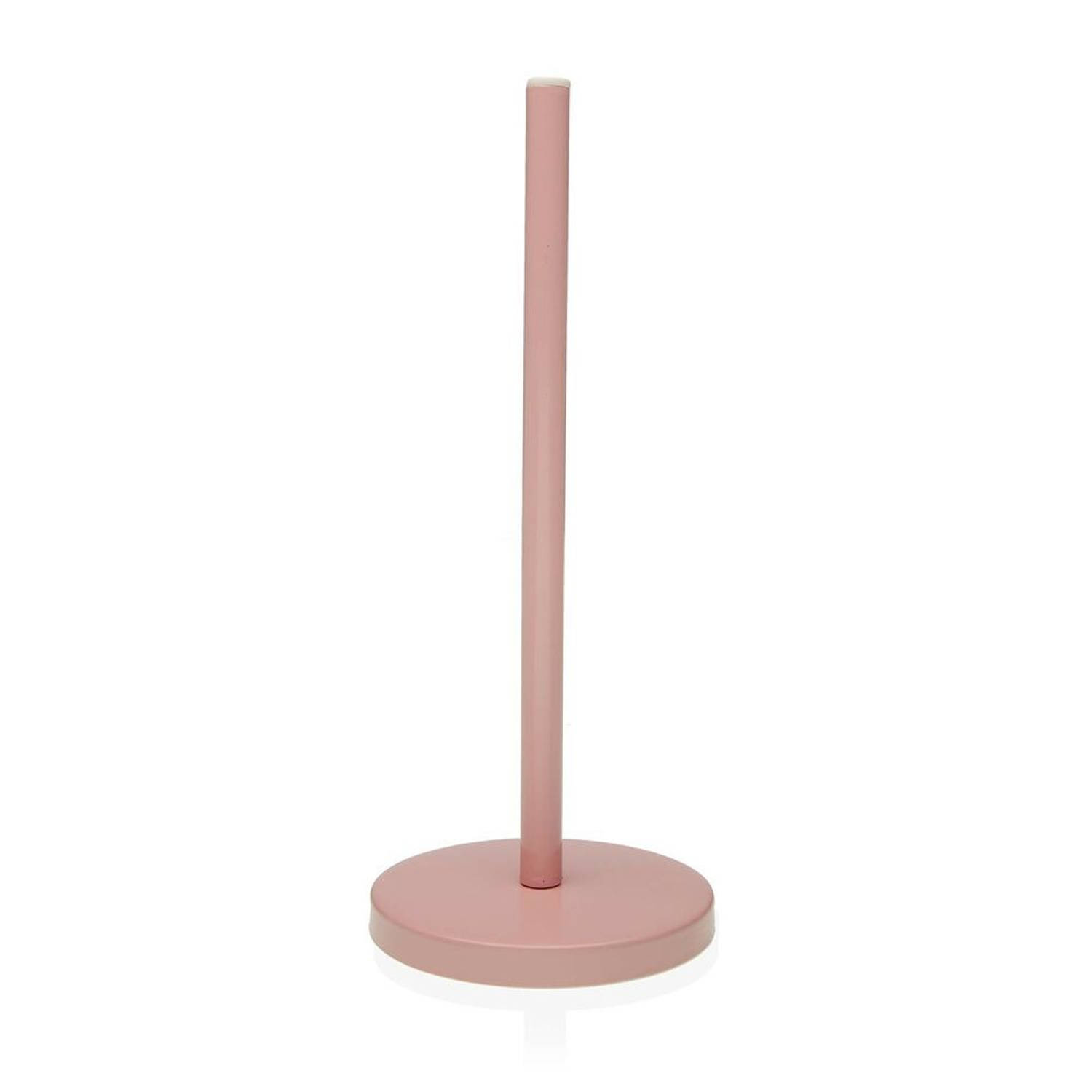 Keukenrolhouder Versa Roze Metaal Staal (30 cm)