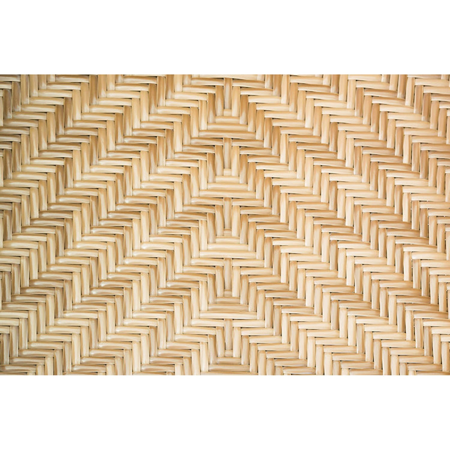 Inductiebeschermer - Rattan Texture - 82x52 cm