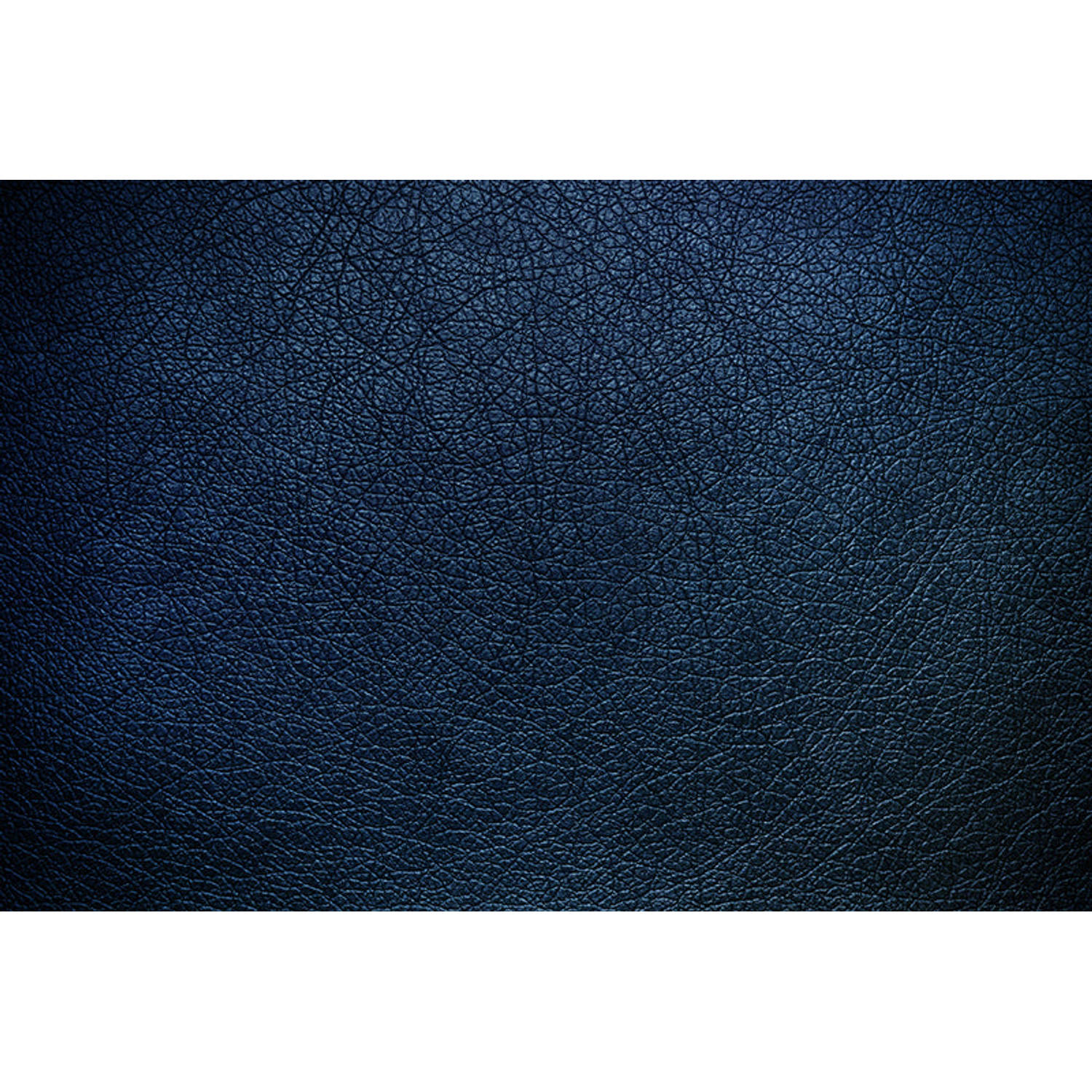 Inductiebeschermer - Blauw Leer - 58x52 cm