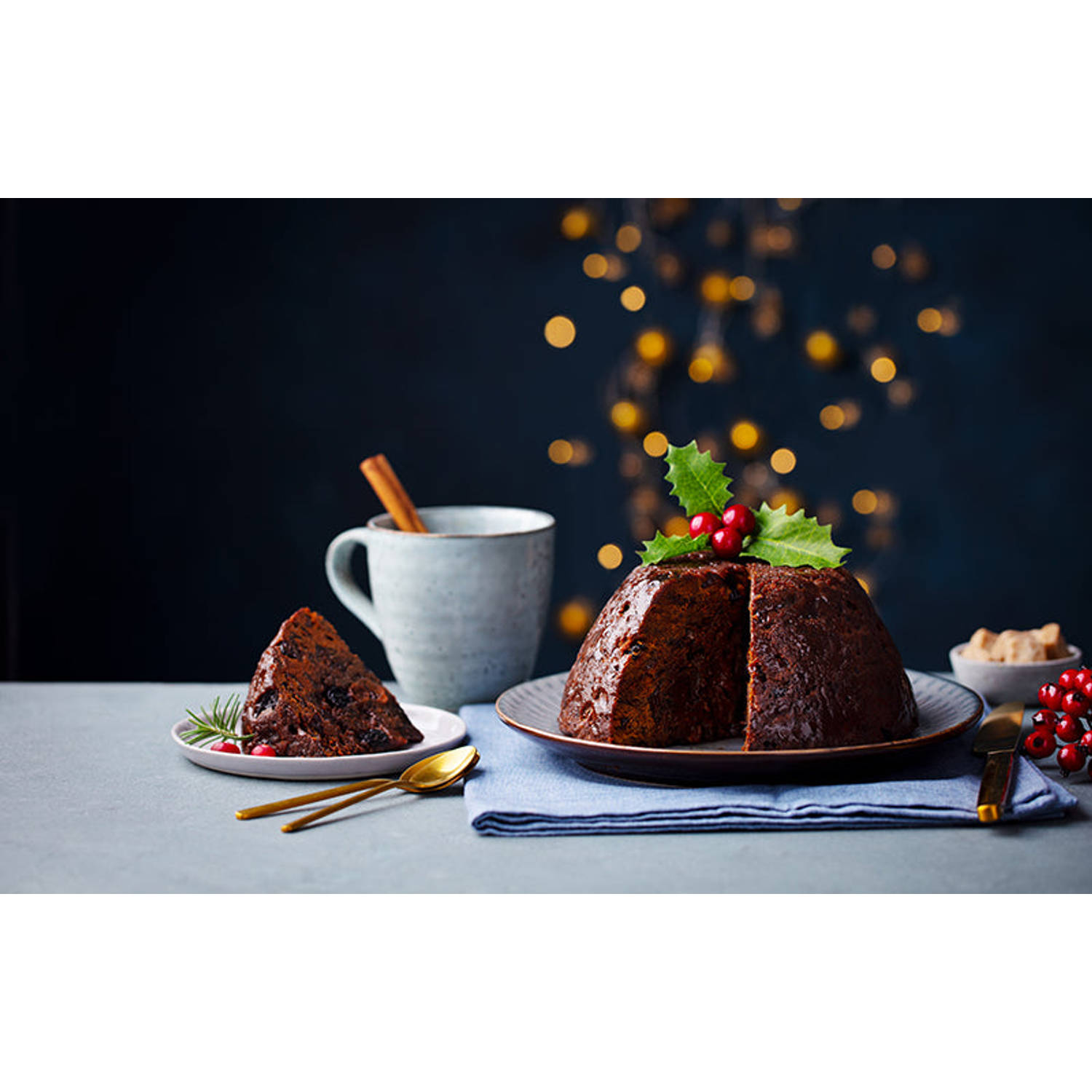 Inductiebeschermer - Christmas Cake - 60x55 cm