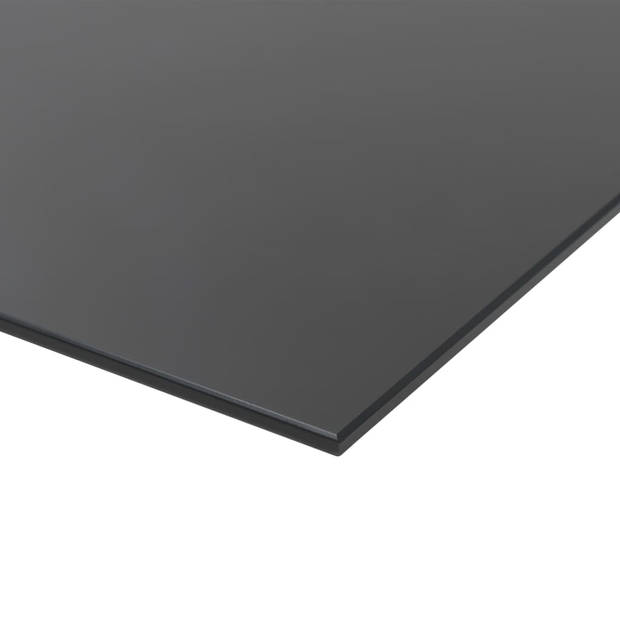vidaXL Magneetbord wandmontage 120x60 cm glas
