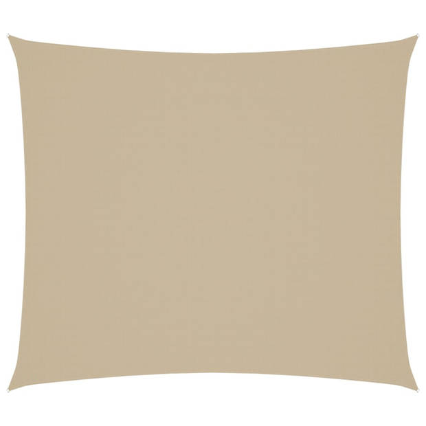 vidaXL Zonnescherm rechthoekig 2x2,5 m oxford stof beige