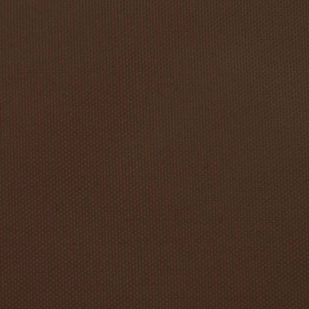 vidaXL Zonnescherm rechthoekig 6x8 m oxford stof bruin