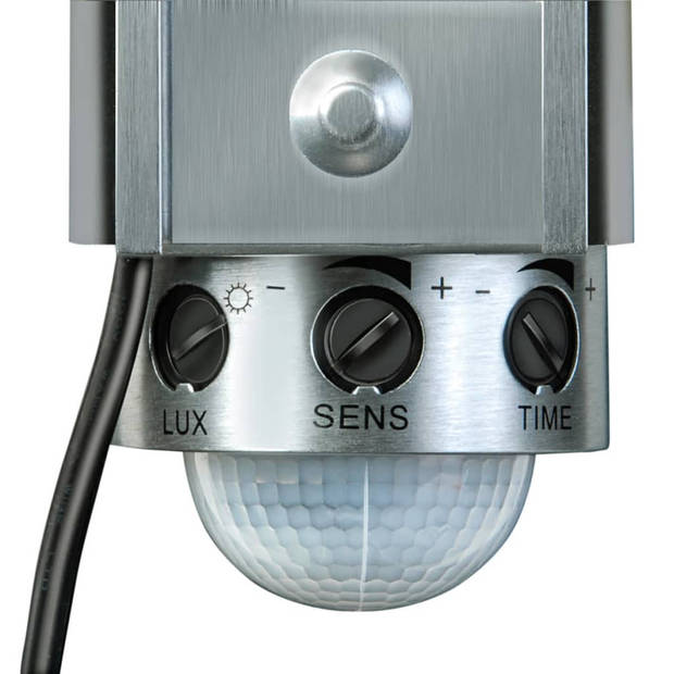 Brennenstuhl Muurlamp met bewegingssensor LED aluminiumkleurig