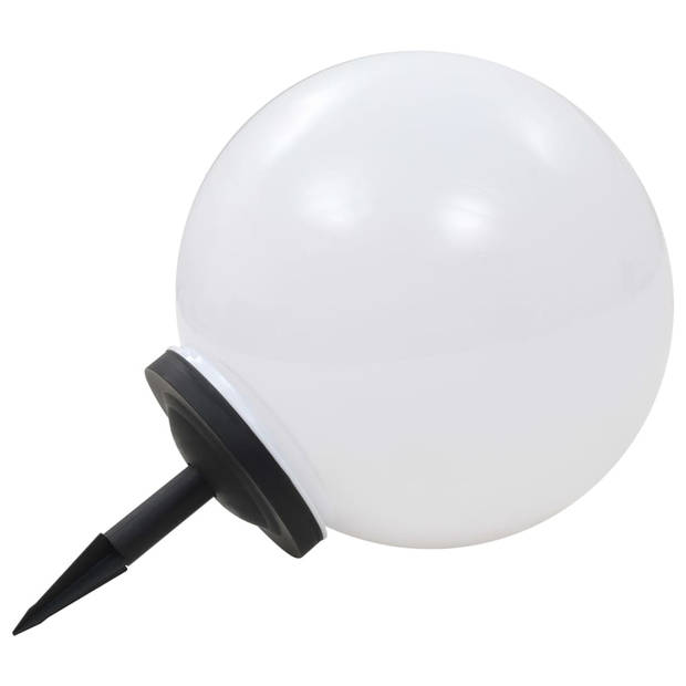 vidaXL Solarlampen 2 st LED rond 40 cm RGB