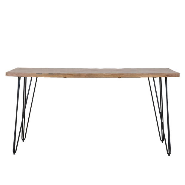 Giga Meubel - Eettafel Visgraat - 200cm - Eettafel Max