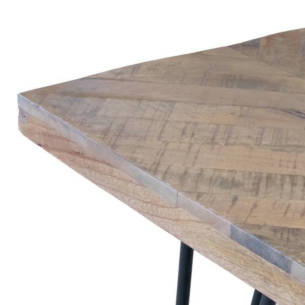 Giga Meubel - Eettafel Visgraat - 200cm - Eettafel Max