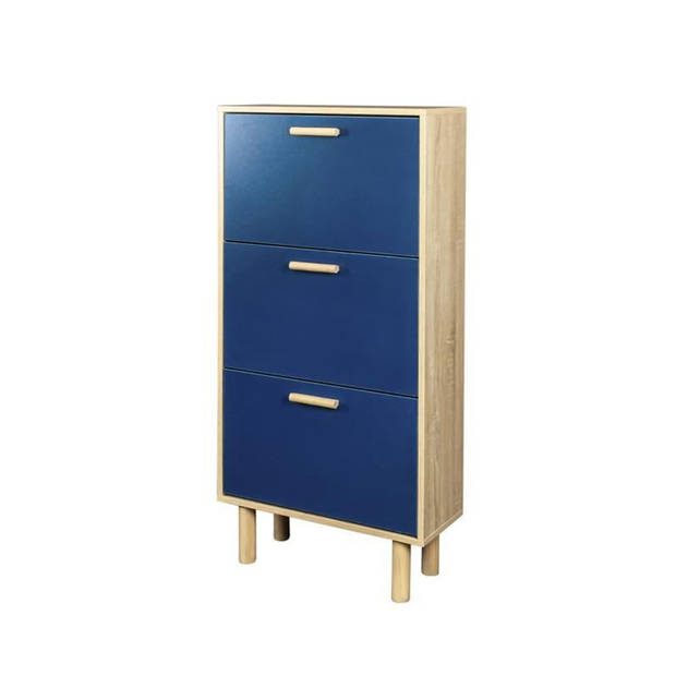 Schoenenkast - Blue Pine Wood Feet - Lila