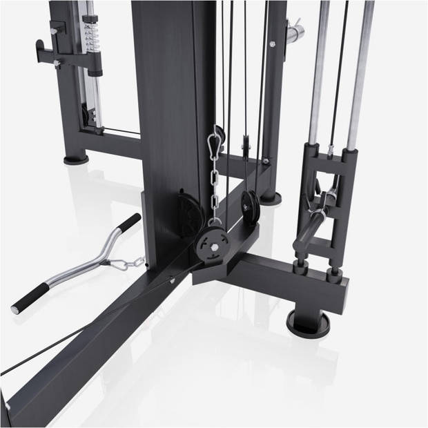 Gorilla Sports Smith Machine - Krachtstation - Multi Press - Homegym - Full body training - Incl. accessoires