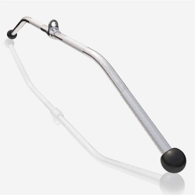 Gorilla Sports Lattrekstang - Handgreep - 120 cm - Anti-slip - Lat Bar