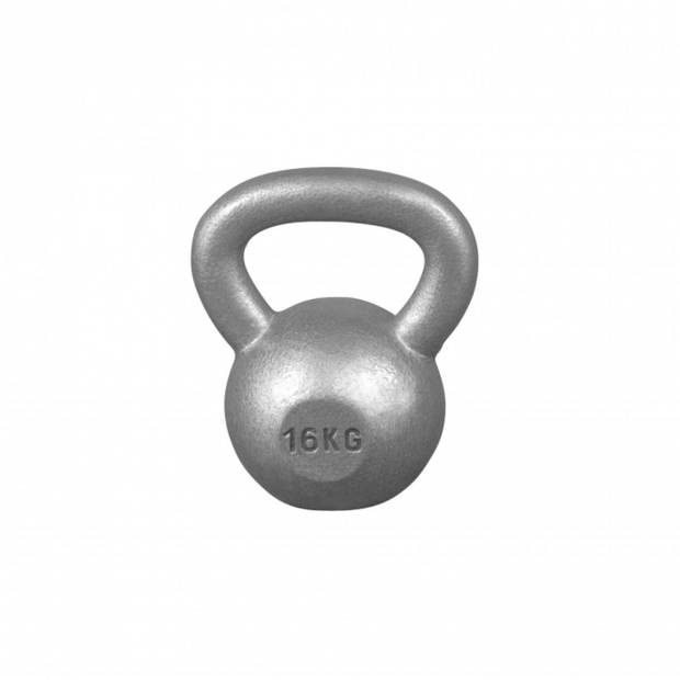 Gorilla Sports Kettlebell - Gewicht - Kettle Bell - Gietijzer - 16 kg