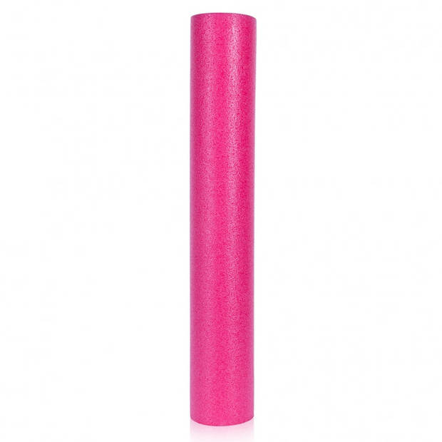 Gorilla Sports Pilates Rol - Fascia Rol - Foam Roller - 90 x 15 cm - Roze