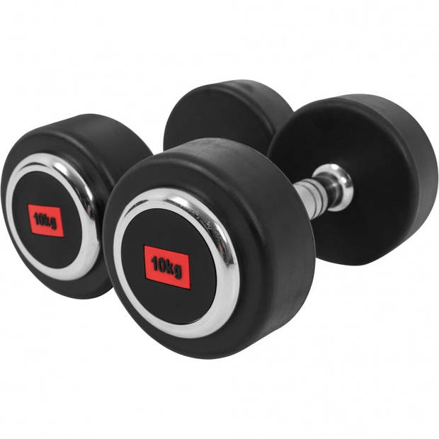 Gorilla Sports Dumbbell set 20 kg - Professionele Halters - 2 x 10 kg