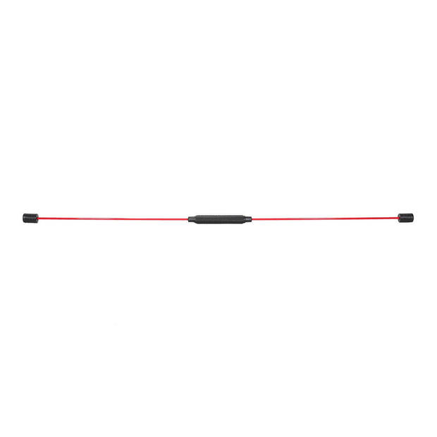 Gorilla Sports Swing stick - 160 cm - Glasvezel - Zwart / Rood