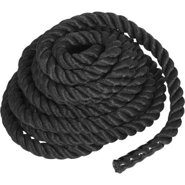 Gorilla Sports Power Rope - Hoogwaardig Nylon - 15 m lang - Diameter 38 mm