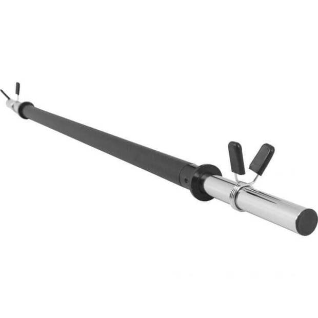 Gorilla Sports Aerobic Halterstang - Barbell - 130 cm - 30 mm - Incl. Veersluiting