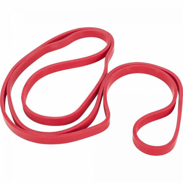 Gorilla Sports Optrekstang met resistance band - Pull up bar met weerstandsband - Zwart - Rood