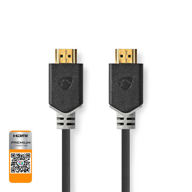 Nedis Premium High Speed ??HDMI-Kabel met Ethernet - CVBW34050AT50