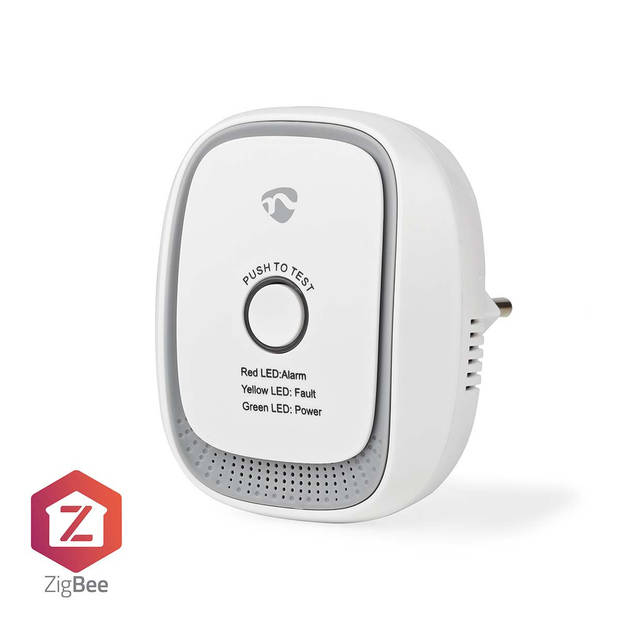Nedis SmartLife Gasdetector - ZBDG11CWT - Wit