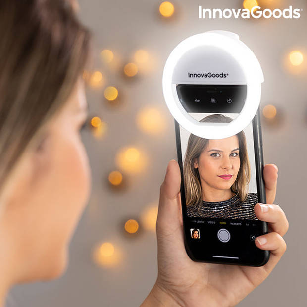 Oplaadbaar Selfie ringlampje Instahoop InnovaGoods