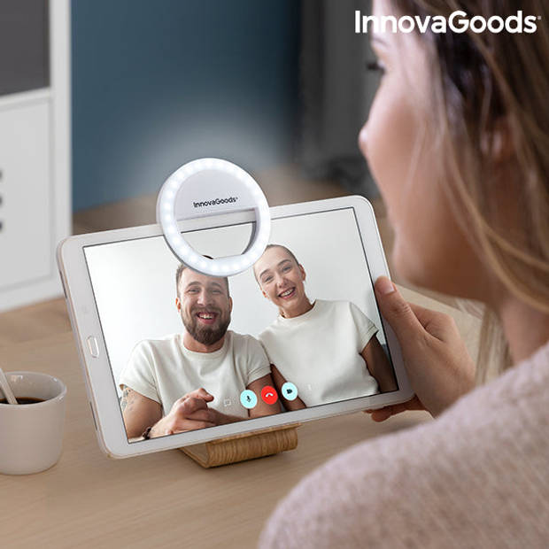 Oplaadbaar Selfie ringlampje Instahoop InnovaGoods