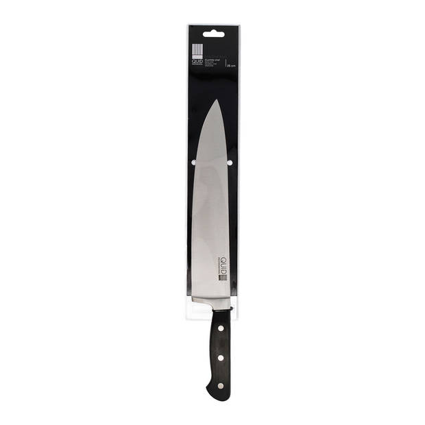 Koksmes Quid Professional Inox Chef Black Zwart Metaal 25 cm (Pack 6x)