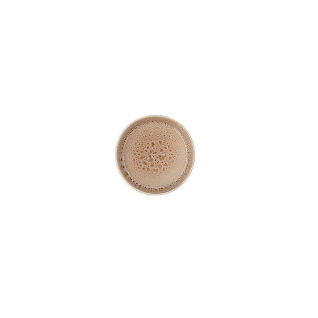 Kom Ariane Porous Keramisch Beige 12 cm (12 Stuks)