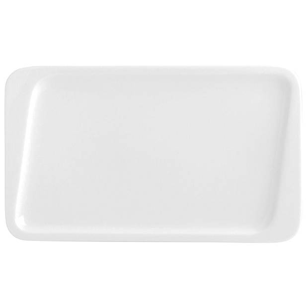 Eetbord Quid Chef Wit Keramisch 30 x 18 cm (6 Stuks) (Pack 6x)