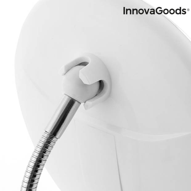 LED vergrotende spiegel met Flexibele Arm en Zuignap Mizoom InnovaGoods