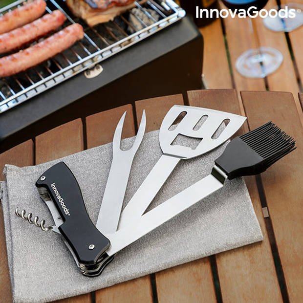 5-in-1 set met barbecuebenodigdheden Bbkit InnovaGoods