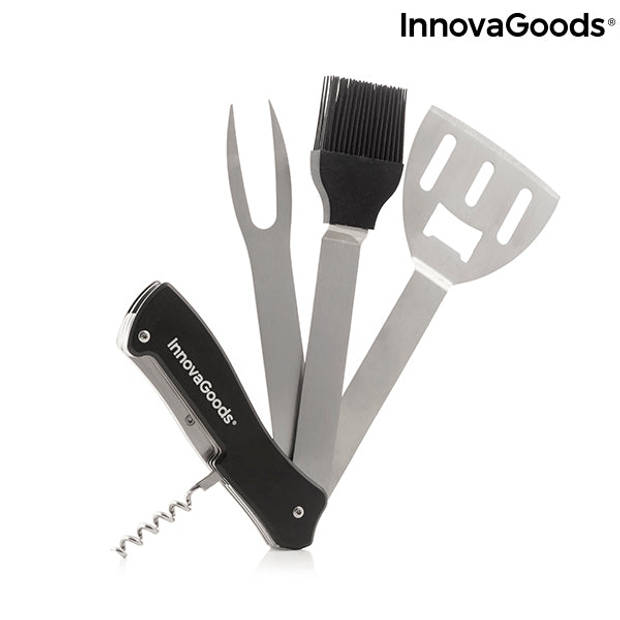 5-in-1 set met barbecuebenodigdheden Bbkit InnovaGoods