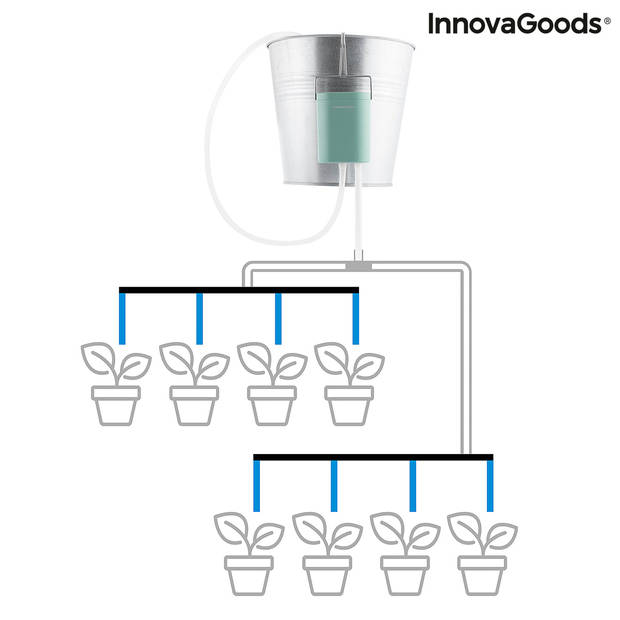 Automatisch druppelirrigatiesysteem voor plantenpotten Regott InnovaGoods