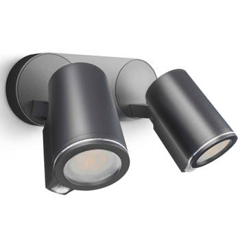 Steinel Tuinspotlight met sensor Spot Duo Sensor Connect zwart