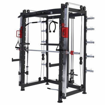 Gorilla Sports Multifunctionele Smith Machine Full body training