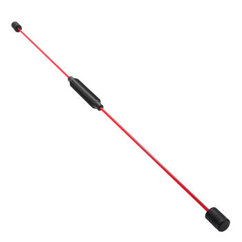 Gorilla Sports Swing stick - 160 cm - Glasvezel - Zwart / Rood