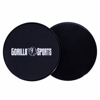 Gorilla Sports Slide Pads - Set van 2 - Inclusief draagtasje