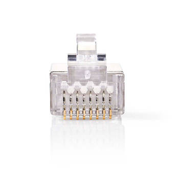 Nedis RJ45-Connector - CCGB89306ME - Transparant