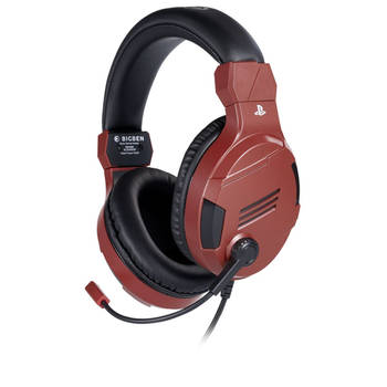 Gaming Headset met Microfoon Bigben PS4OFHEADSETV3R Rood