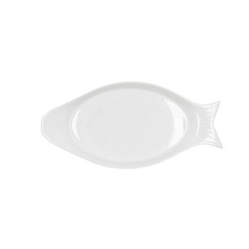 Serveerschaal Quid Gastro Keramisch Wit (32.5 x 15,5 x 2,5 cm) (Pack 6x)