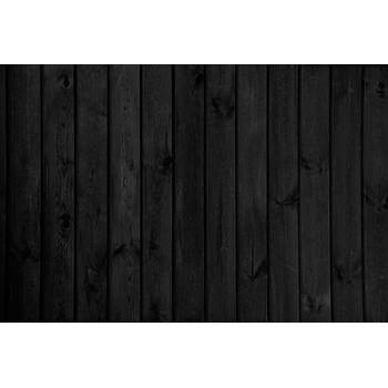 Inductiebeschermer - Zwarte Planken - 60x55 cm