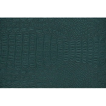 Inductiebeschermer - Groen Slangenleer - 80x52 cm