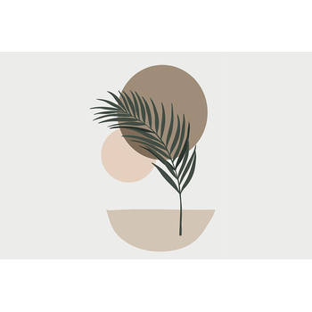 Inductiebeschermer - Fern Leave - 78x52 cm