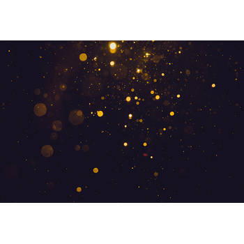 Inductiebeschermer - Golden Lights - 71x52 cm