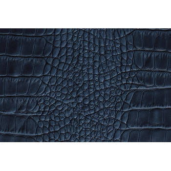 Inductiebeschermer - Blauw Slangenleer - 81x52 cm