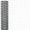 Schermgaas - grijs - verzinkt staal - 50 x 250 cm - vierkant maaswijdte 6,4 x 6,4 mm - Gaas
