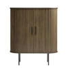 Giga Living - Kast Eikenhout - Smoked - 40x100x118cm - Kast Nola